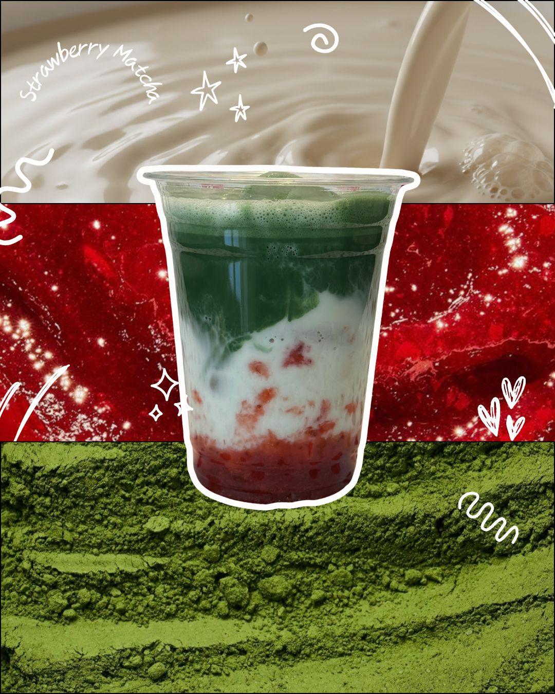 Strawberry Matcha